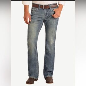 Rock&Roll Denim Pistol Straight Leg Jeans